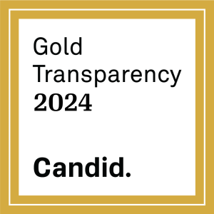 Gold Transparency 2024 award by Candid.